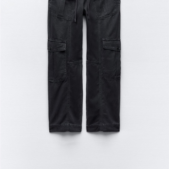 Zara cropped cargos. Size small - Picture 5 of 7